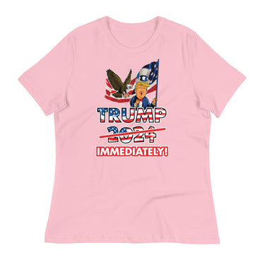 TRUMP IMMEDIATELY Women's Relaxed T-Shirt
